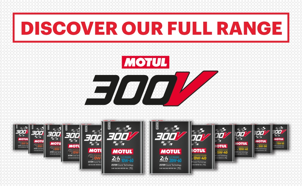 Motul 300V Discover Our Full Range of Premium Racing Engine Motor Oils