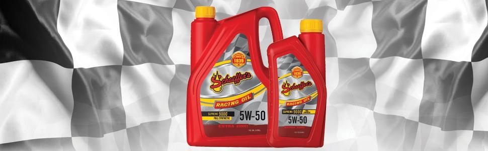 schaeffer racing oil, synthetic racing oil, 5w50 race oil, racing engines, 5w50 motor oil