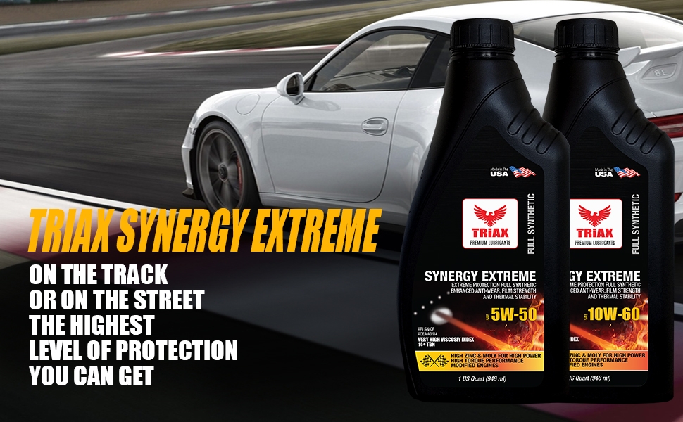 triax racing oil, triax oil, triax synergy extreme